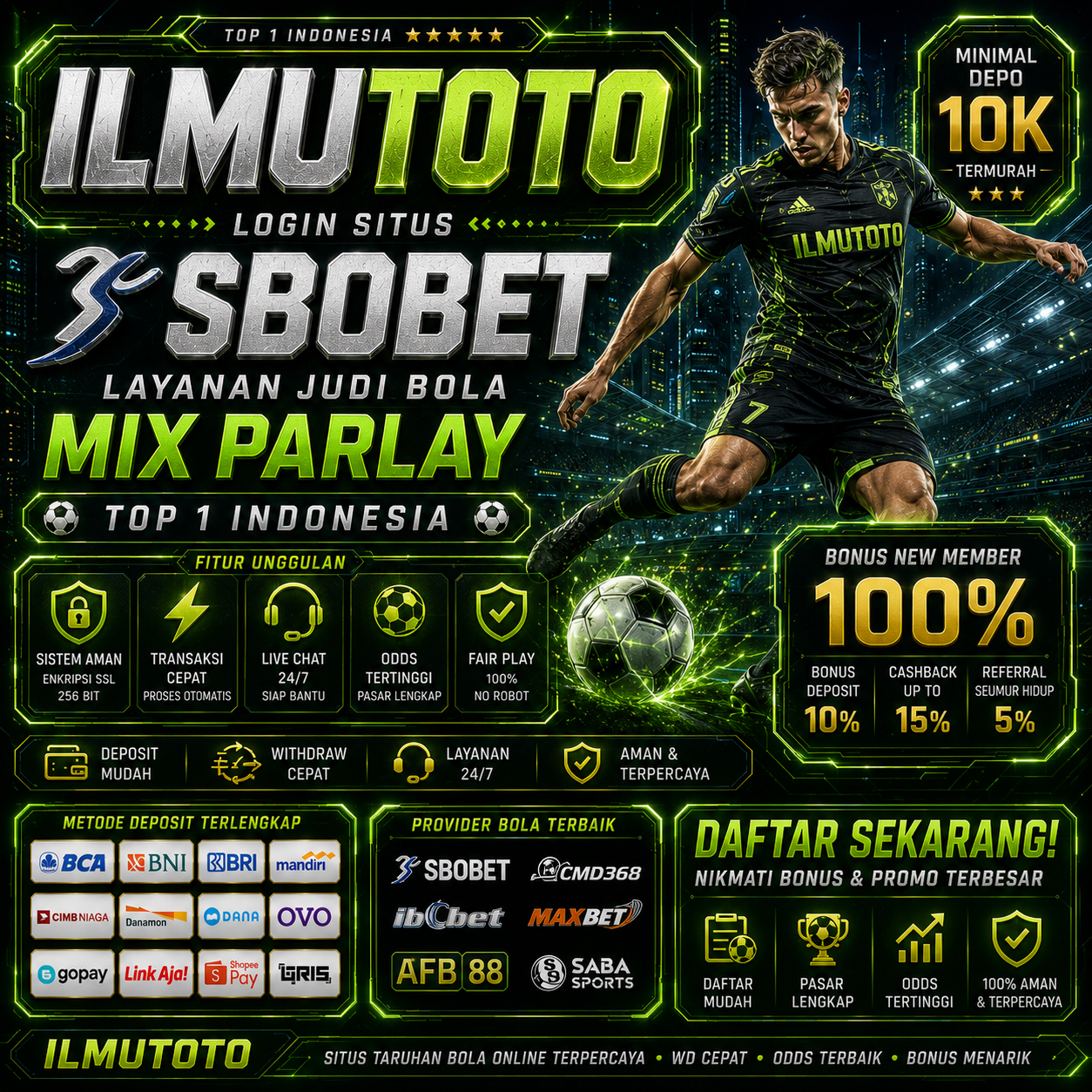 ILMUTOTO : Login Situs SBOBET Layanan Judi Bola Mix Parlay Top 1 Indonesia by Hey siriusly